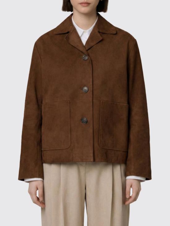 26SS 위켄드막스마라 자켓 2615441021600 001 Leather