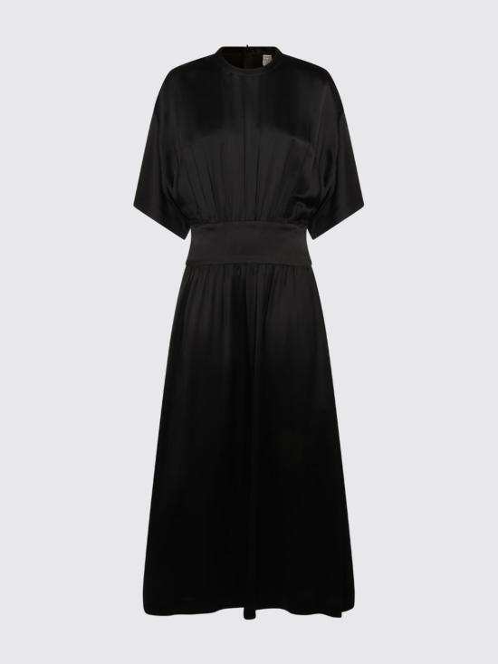 26SS 토템 롱 원피스 261WRD0330FB0546 001 Black - TOTEME