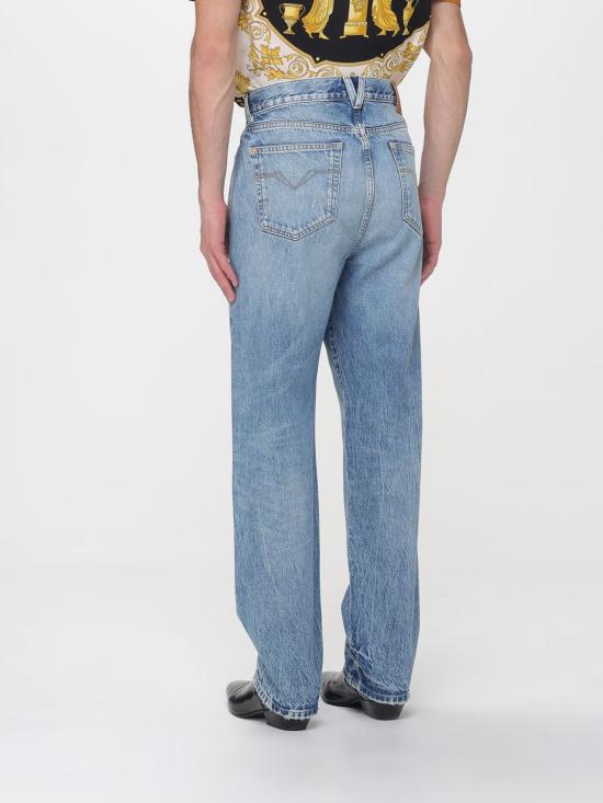 26SS 베르사체 데님 팬츠 10205761A16386 1D190 Stone Washed - VERSACE