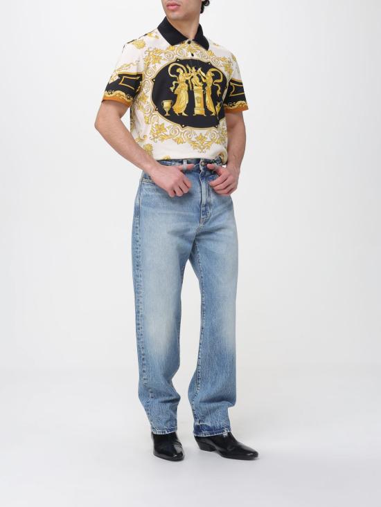 26SS 베르사체 데님 팬츠 10205761A16386 1D190 Stone Washed - VERSACE