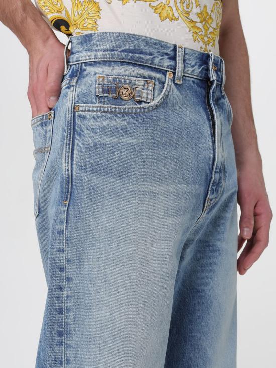 26SS 베르사체 데님 팬츠 10205761A16386 1D190 Stone Washed - VERSACE