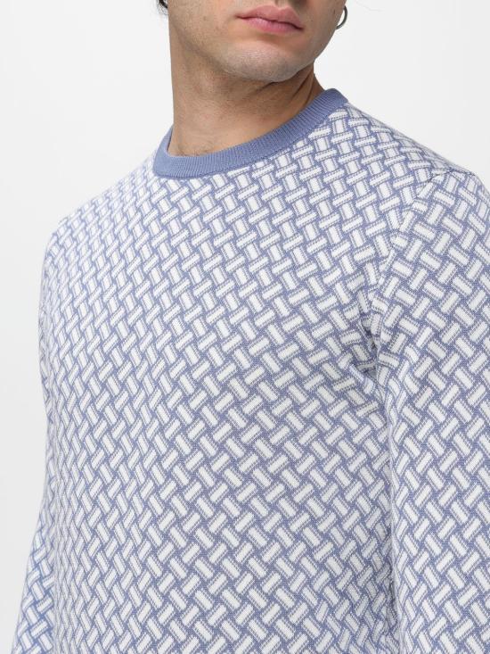 26SS 드루모어 스웨터 D9LZ113N B73 Gnawed Blue - DRUMOHR