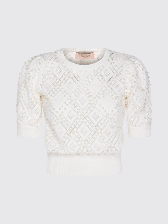 26SS 트윈셋 스웨터 261TP3201 00059 Pearl - TWINSET