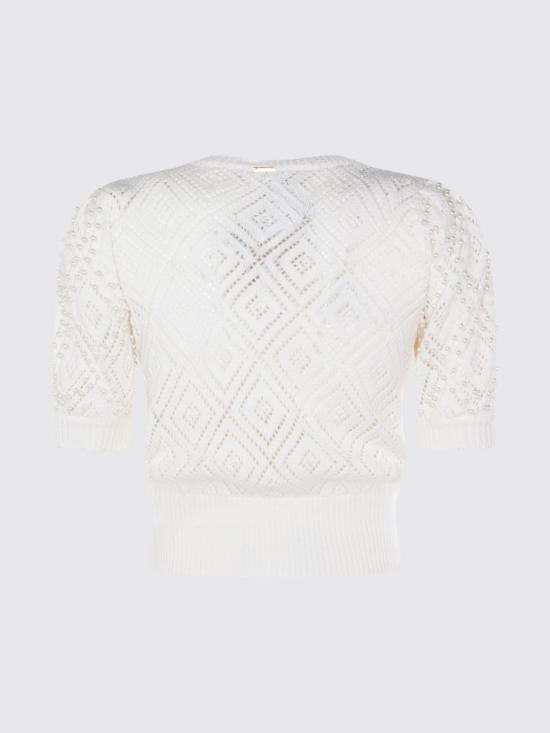 26SS 트윈셋 스웨터 261TP3201 00059 Pearl - TWINSET