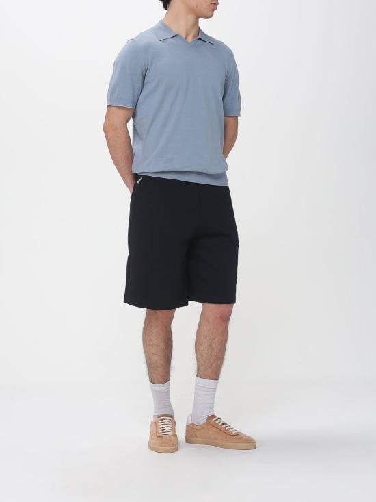 26SS 브루넬로 쿠치넬리 플리스 버뮤다 쇼츠 MW8633242G C101 Black - BRUNELLO CUCINELLI