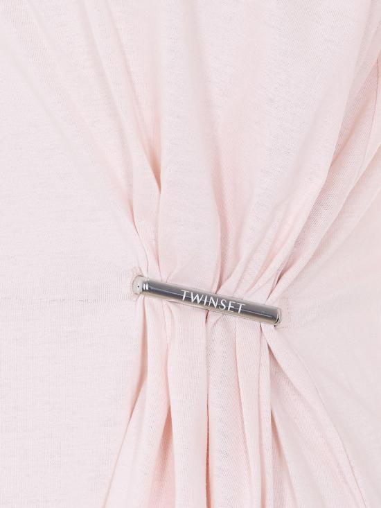 26SS 트윈셋 반팔 티셔츠 261TE2100 00570 Pink - TWINSET