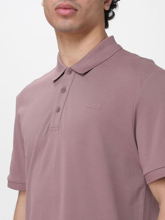 26SS 휴고보스 폴로 티셔츠 50466182 236 Red Purple - HUGO BOSS