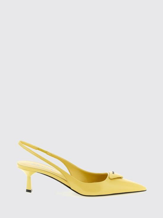 26SS 프라다 힐/펌프스 1I901MFDD75055 F0901 Yellow