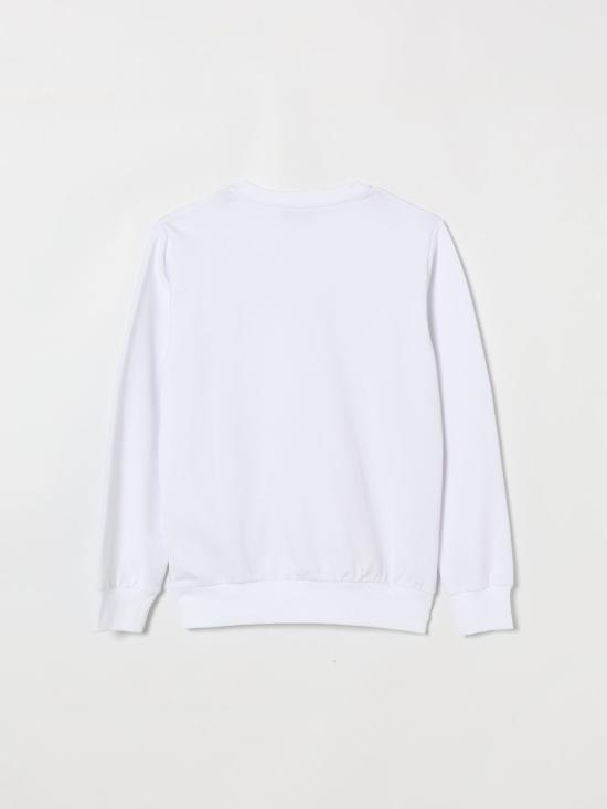 26SS [키즈] 모스키노 풀오버 HUF09YLDA11 10101 White - MOSCHINO