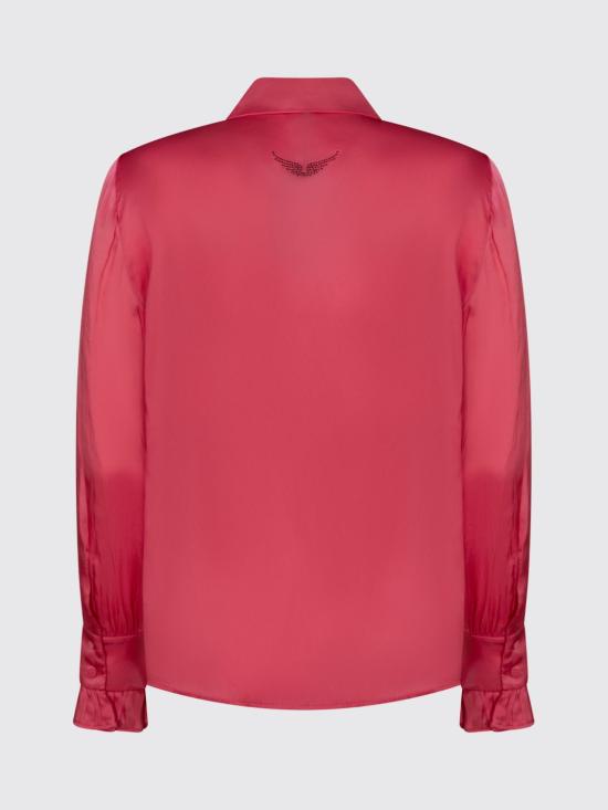 26SS 자딕앤볼테르 THELY 텔리 플루이드 셔츠 WWSH02226 689 Pink - ZADIG & VOLTAIRE