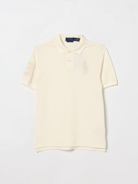 26SS [키즈] 폴로 랄프로렌 폴로 셔츠 323703635 506 White