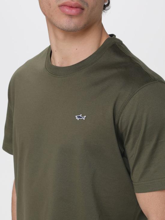 26SS 폴앤샤크 반팔 티셔츠 99311005 089 Green - PAUL & SHARK
