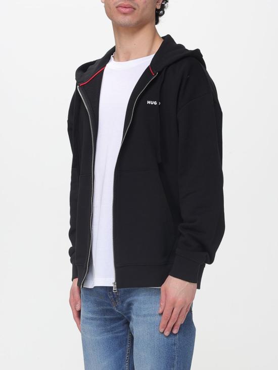 26SS 휴고보스 긴팔 티셔츠 50548651 001 Black - HUGO BOSS