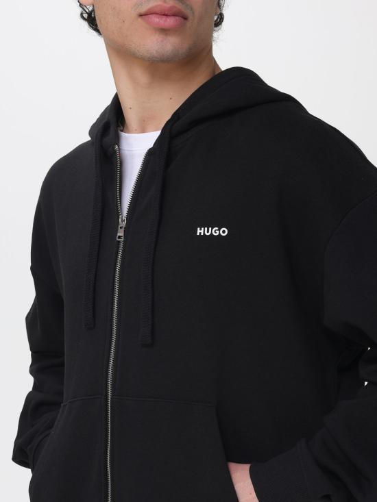 26SS 휴고보스 긴팔 티셔츠 50548651 001 Black - HUGO BOSS