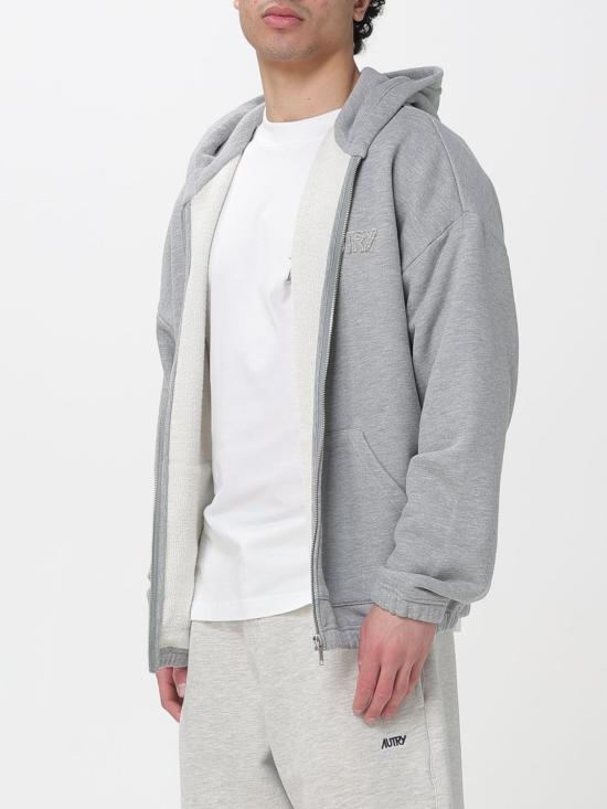 26SS 오트리 긴팔 티셔츠 HIPX032D Grey - AUTRY