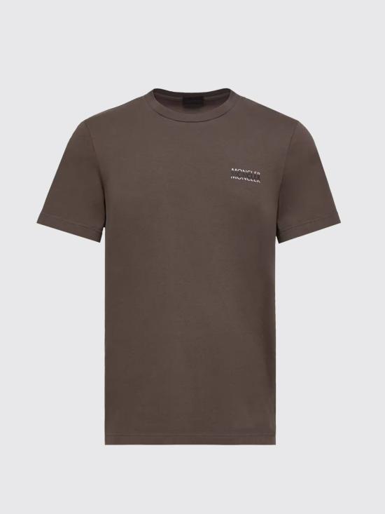 26SS 몽클레어 반팔 티셔츠 L10918C0000789AYW 258 Brown