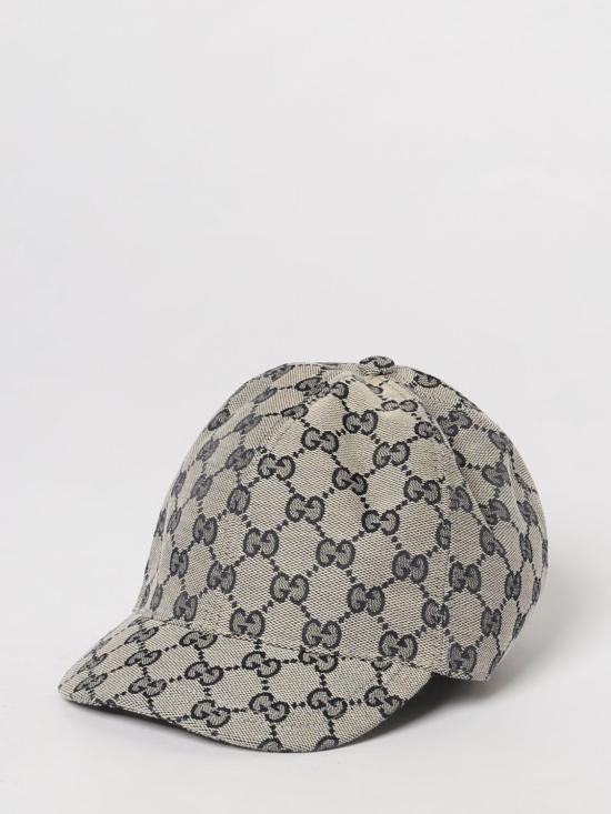 26SS [키즈] 구찌 오리지널 GG 캔버스 베이스볼 4817743HC65 2168 Brown