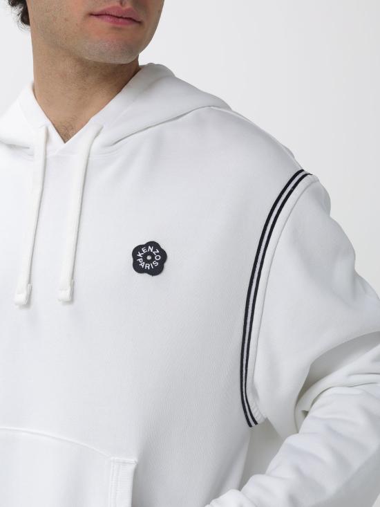 26SS 겐조 긴팔 티셔츠 FG55HO5024MJ 02 White - KENZO