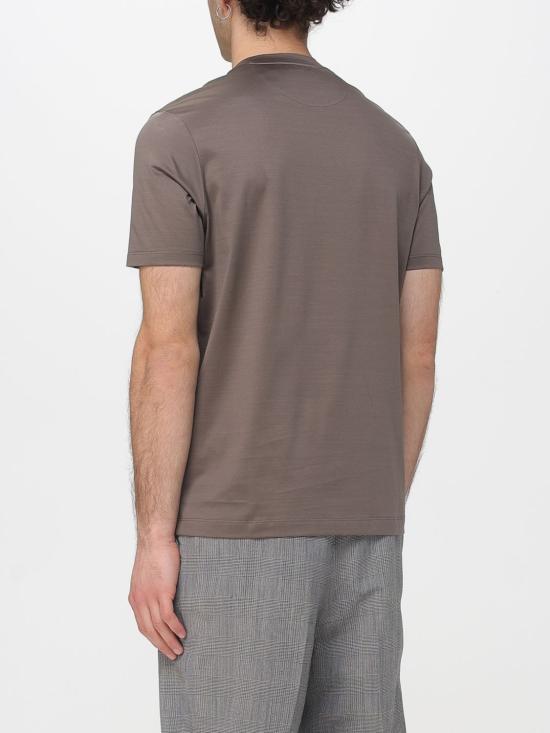 26SS 폴앤샤크 반팔 티셔츠 99311024 323 Brown - PAUL & SHARK