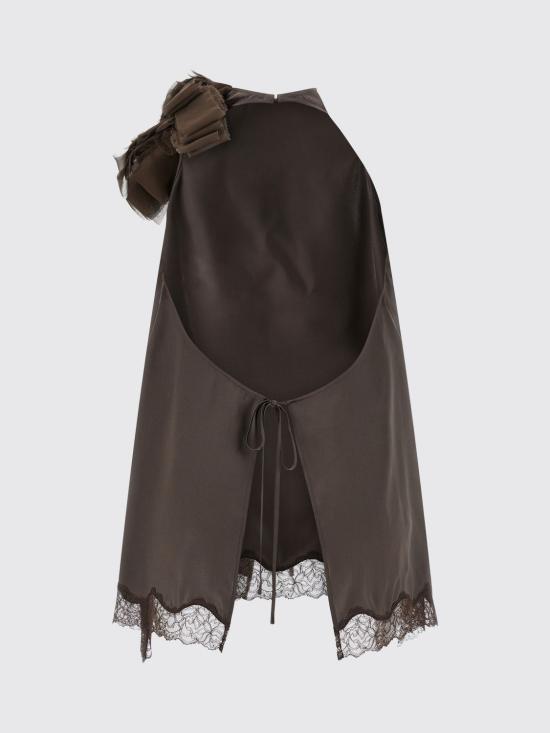 26SS 마그다뷰트림 민소매 티셔츠 347426 Brown - MAGDA BUTRYM