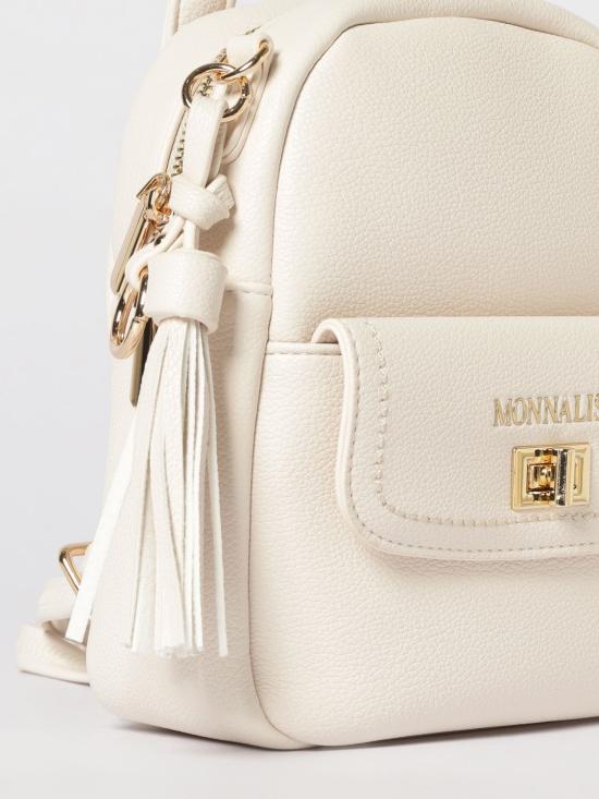 26SS [키즈] 모나리자 백팩 19G0277764 0002 Ecru - MONNALISA