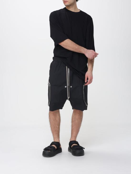 26SS 릭 오웬스 숏팬츠 RU01F2376TE 09 Black - RICK OWENS