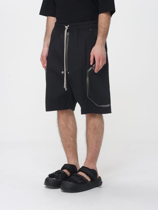 26SS 릭 오웬스 숏팬츠 RU01F2376TE 09 Black - RICK OWENS