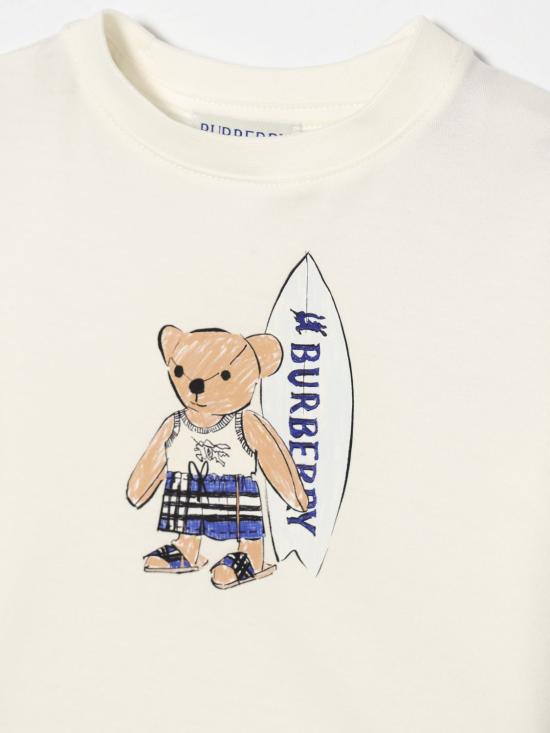 26SS [키즈] 버버리 티셔츠 8121289 A2014 White - BURBERRY