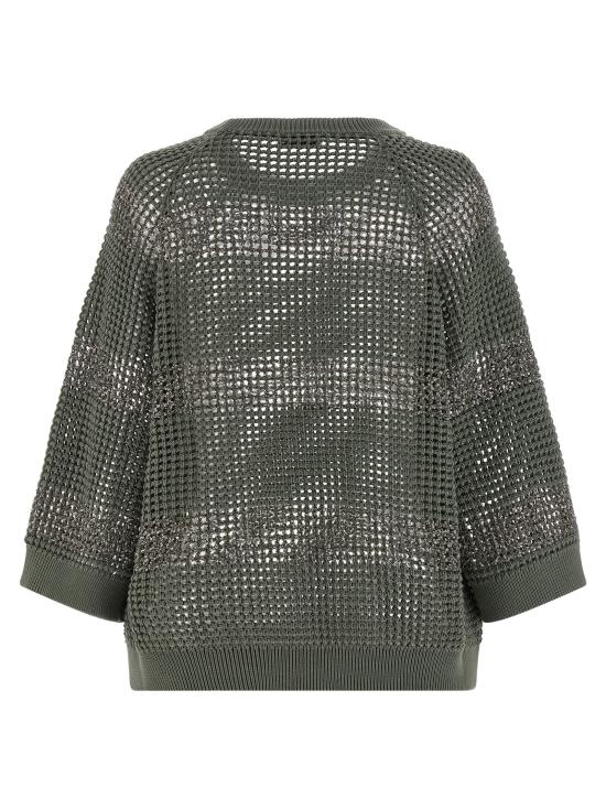 26SS 브루넬로 쿠치넬리 가디건 M58772800COC75 Green - BRUNELLO CUCINELLI