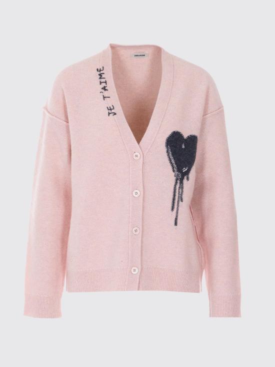 26SS 자딕앤볼테르 스웨터 KWCA01675 670 Pink - ZADIG & VOLTAIRE