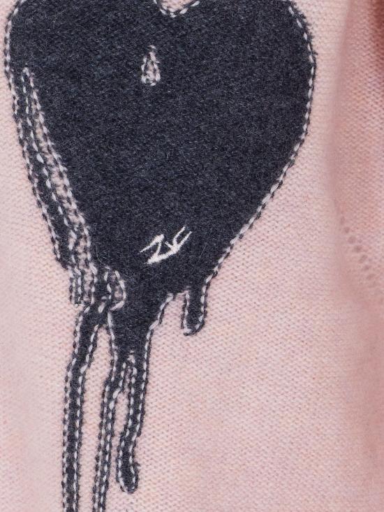 26SS 자딕앤볼테르 스웨터 KWCA01675 670 Pink - ZADIG & VOLTAIRE