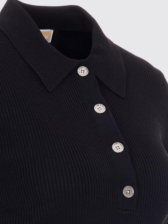 26SS 마이클 코어스 폴로 티셔츠 MR661ER5ZV 001 Black - MICHAEL KORS