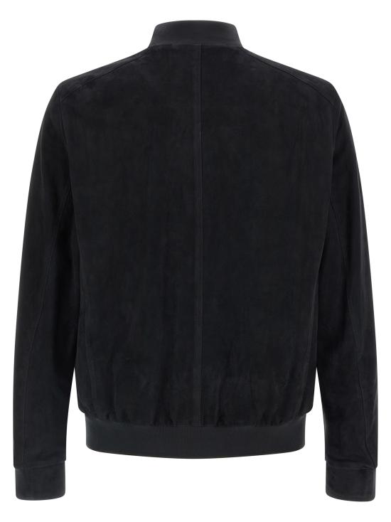 26SS 무레르 가죽 자켓 MOUBO100017U0498 Blue - MOORER