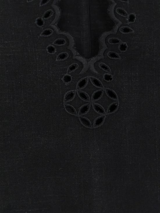 26SS 이자벨마랑에뚜왈 롱 원피스 26PRO0653FBD1J04E 02FK Black - ISABEL MARANT ETOILE