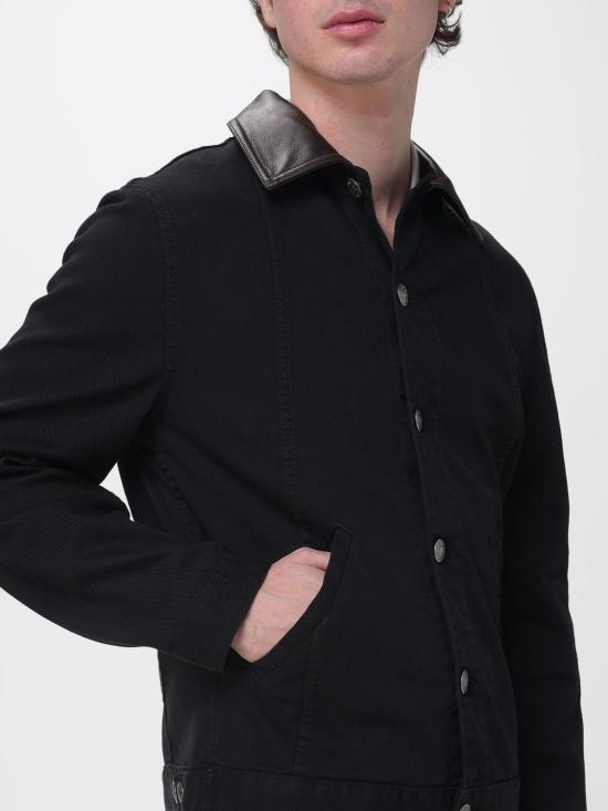 26SS 브루넬로 쿠치넬리 가먼트 다이 재킷 M277P6911 CNP22 Black - BRUNELLO CUCINELLI