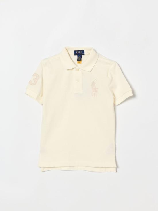 26SS [키즈] 폴로 랄프로렌 폴로 셔츠 322703635 506 White