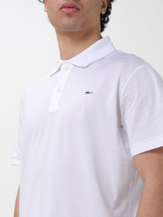 26SS 폴앤샤크 폴로 티셔츠 99311001 010 White - PAUL & SHARK