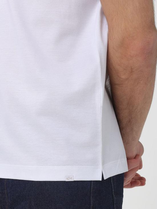 26SS 폴앤샤크 폴로 티셔츠 25411236 10E White - PAUL & SHARK