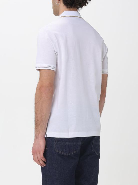 26SS 폴앤샤크 폴로 티셔츠 25411236 10E White - PAUL & SHARK