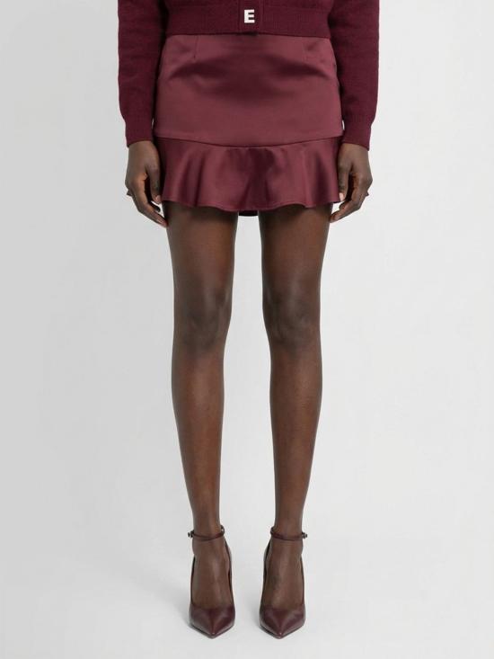 26SS 로테이트 숏 스커트 114819 2734 Burgundy