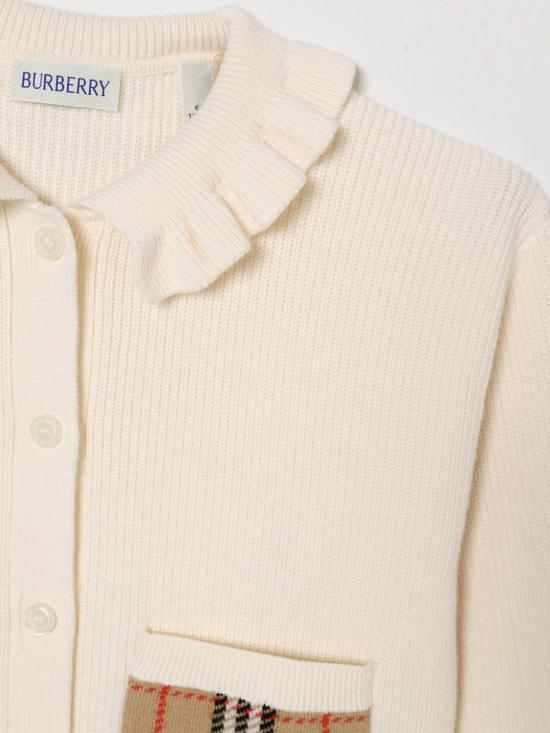 26SS [키즈] 버버리 풀오버 8117677 A1452 White - BURBERRY