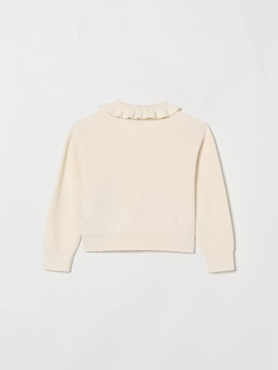 26SS [키즈] 버버리 풀오버 8117677 A1452 White - BURBERRY