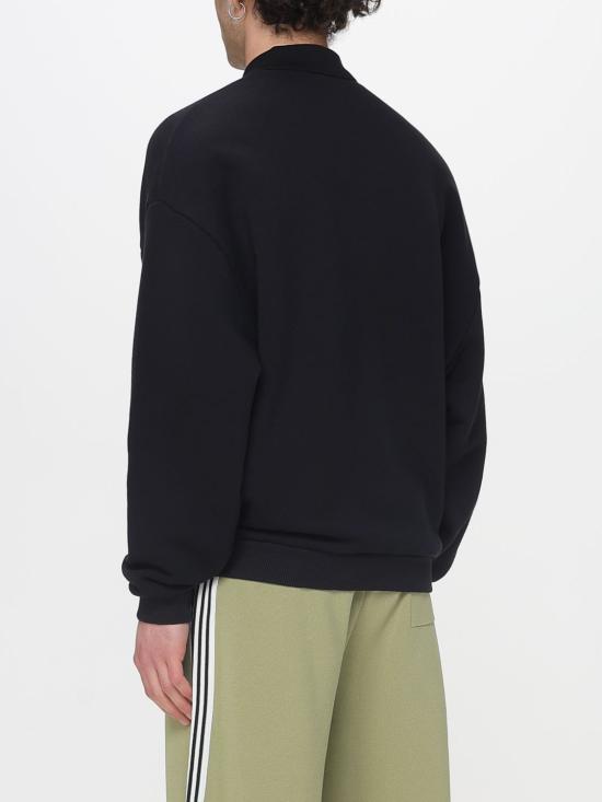 26SS 오트리 긴팔 티셔츠 SWPX034K Black - AUTRY