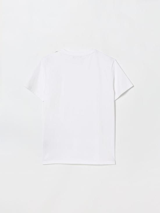 26SS [키즈] 발망 티셔츠 BY8Q21Z3672 100NE White - BALMAIN