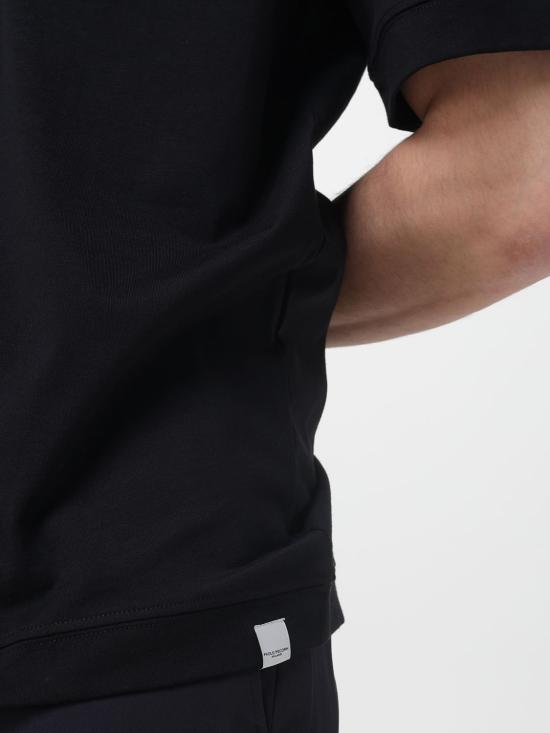 26SS 파올로페코라 반팔 티셔츠 F0114095 9000 Black - PAOLO PECORA