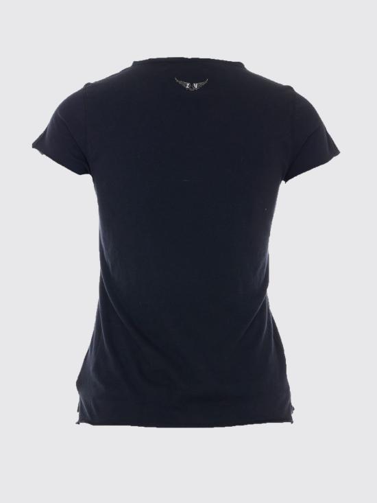 26SS 자딕앤볼테르 반팔 티셔츠 JWTN00447 001 Black - ZADIG & VOLTAIRE