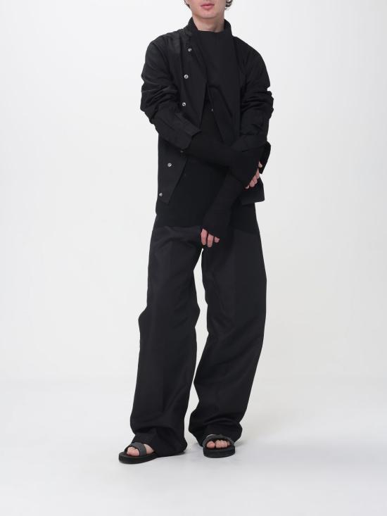 26SS 릭 오웬스 반팔 티셔츠 RU01F2250RC 09 Black - RICK OWENS