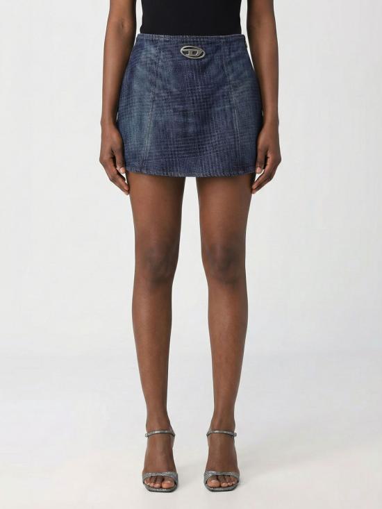 26SS 디젤 데님 스커트 A21691007CV 01 Blue