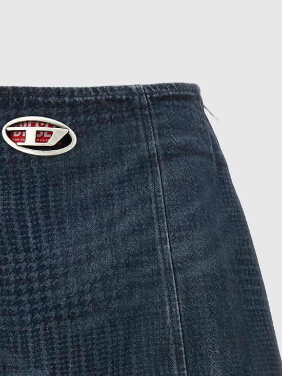 26SS 디젤 데님 스커트 A21691007CV 01 Blue - DIESEL