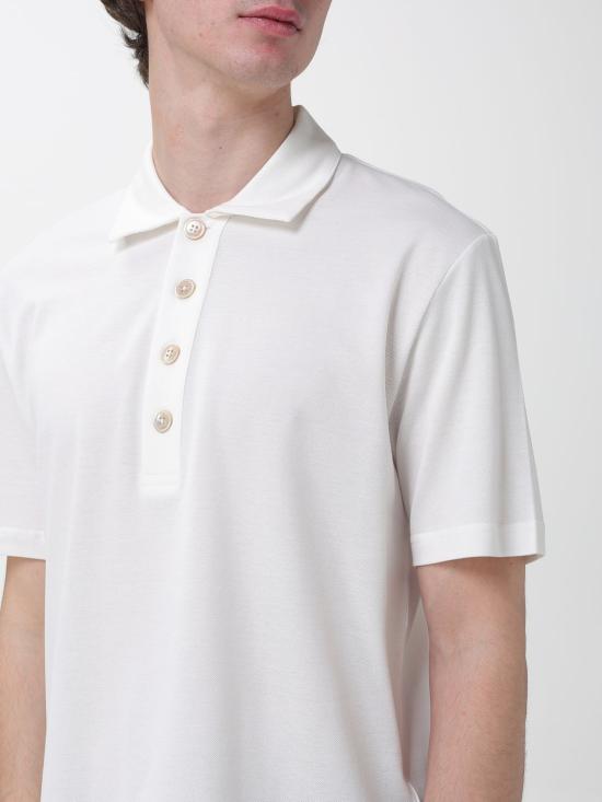 26SS 일레븐티 폴로 티셔츠 M75POLM05TES0M120 01 White - ELEVENTY